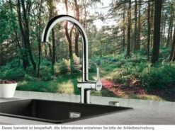 Franke Active J Black Matt - 115.0653.398 Hochdruckarmatur