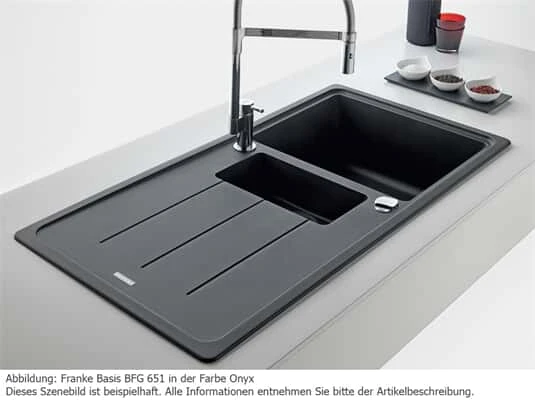 Franke Basis BFG 651 Onyx Granitspüle – Bild 2