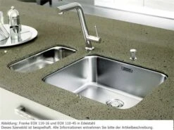 Franke Epos EOX 110-45 Edelstahlspüle Glatt - 122.0197.995