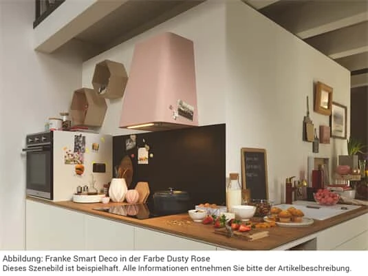 Franke Smart Deco FSMD 508 GY Wandhaube 50 Cm Light Grey