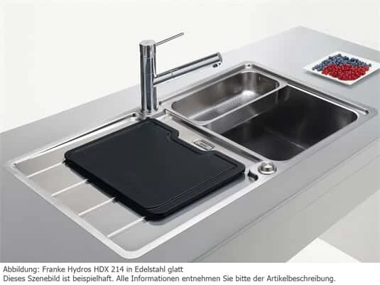 Franke Hydros HDX 214 Edelstahlspüle Glatt - 127.0378.717 – Bild 2
