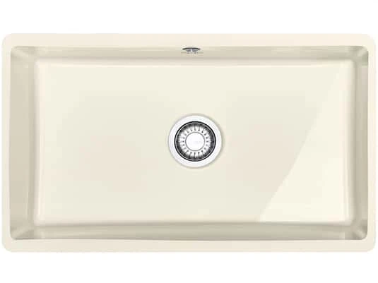 Franke Kubus KBK 110-70 Magnolia - 126.0381.440 Keramikspüle – Bild 2