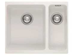 Franke Kubus KBG 160 Glacier - 11907 Granitspüle Handbetätigung