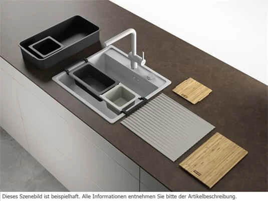 Franke Maris MRG 610-52 A Onyx - 114.0658.293 Granitspüle – Bild 5