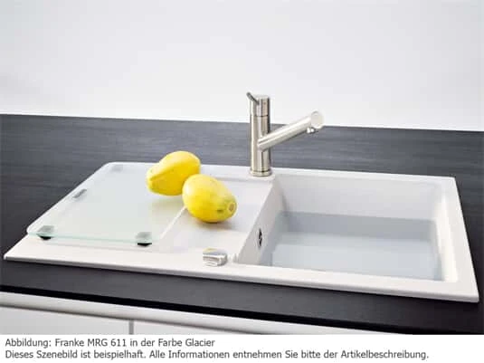 Franke Maris MRG 611 Cashmere GranitspüleDruckknopfventil – Bild 4