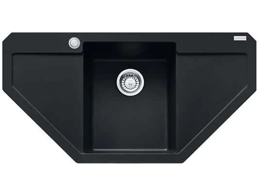 Franke Maris MRG 612-E Black Matt - 114.0627.371 Granitspüle Exzenterbetätigung – Bild 4