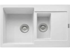 Franke Maris MRG 651-78 Glacier - 114.0477.303 Granitspüle Exzenterbetätigung