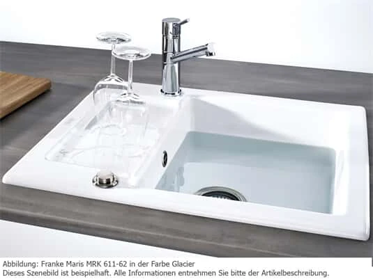 Franke Maris MRK 611-62 Onyx Keramikspüle – Bild 4