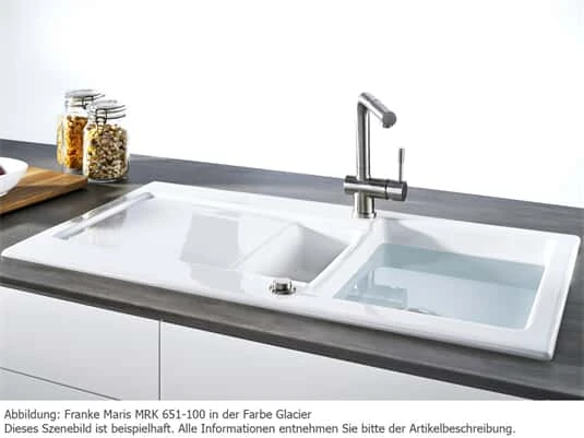 Franke Maris MRK 651-100 Onyx Keramikspüle – Bild 4