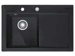 Franke Mythos MTK 611-78 Anthrazit Matt – 124.0433.447 Keramikspüle Exzenterbetätigung