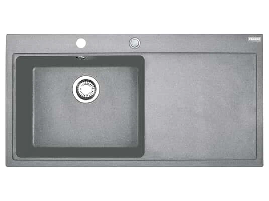 Franke Mythos MTG 611 Steingrau - 114.0477.000 Granitspüle Exzenterbetätigung – Bild 4