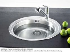 Franke Pamira ROX 610-41 Edelstahlspüle Glatt - 101.0029.731