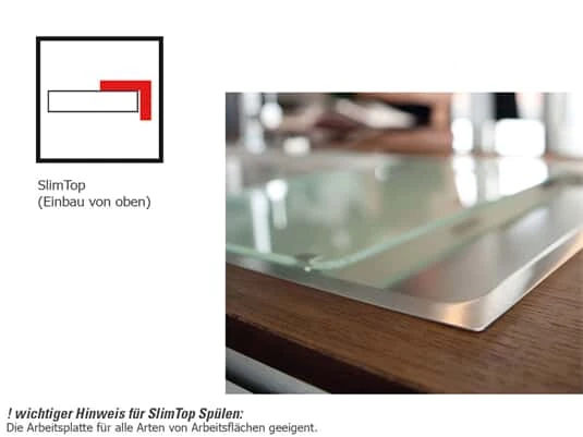 Franke Box BXX 210/110-50 Edelstahlspüle Glatt - 127.0375.273 Auflage/ Flächenbündig/ Unterbau – Bild 6