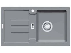 Franke Strata STG 614-78 Steingrau - 114.0303.671 Granitspüle Stopfenventil