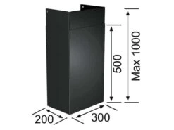 Franke 112.0285.288 Schacht Schwarz